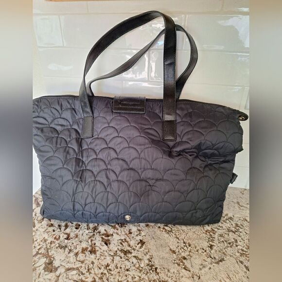 Diane Von Furstenberg black nylon large travel bag - Picture 2 of 11